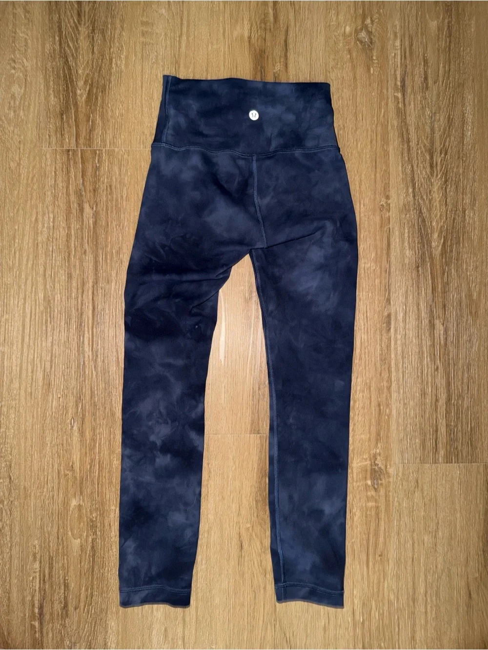 lululemon athletica | lululemon Navy Tie-Dye High-Rise Leggings 25”